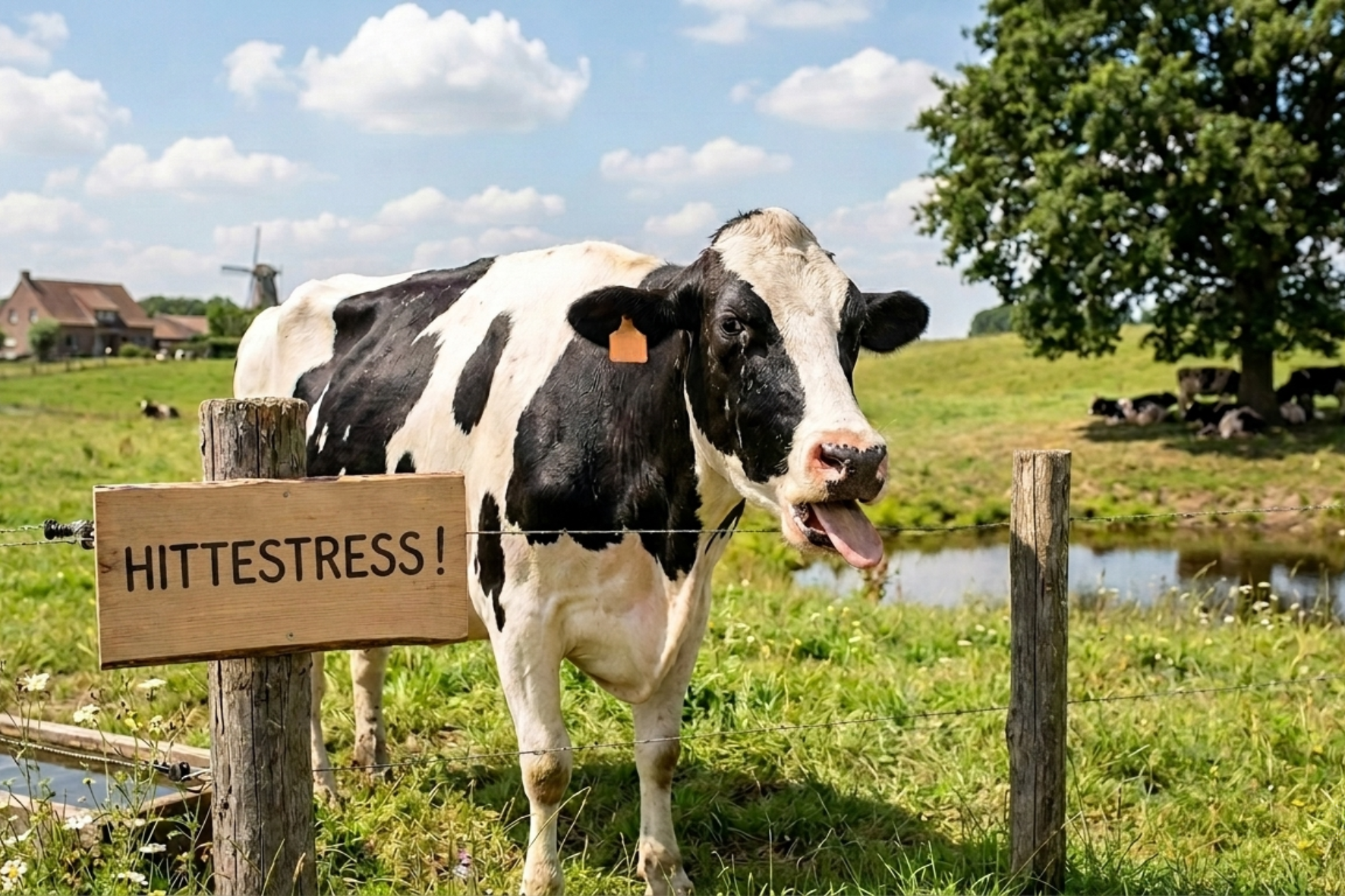 Hittestress bij droge koeien | Herbavita