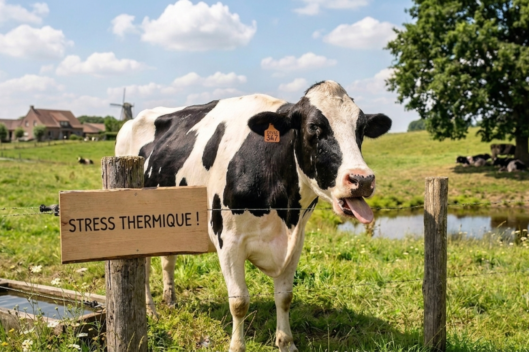 Le stress thermique des vaches en période de tarissement | Herbavita