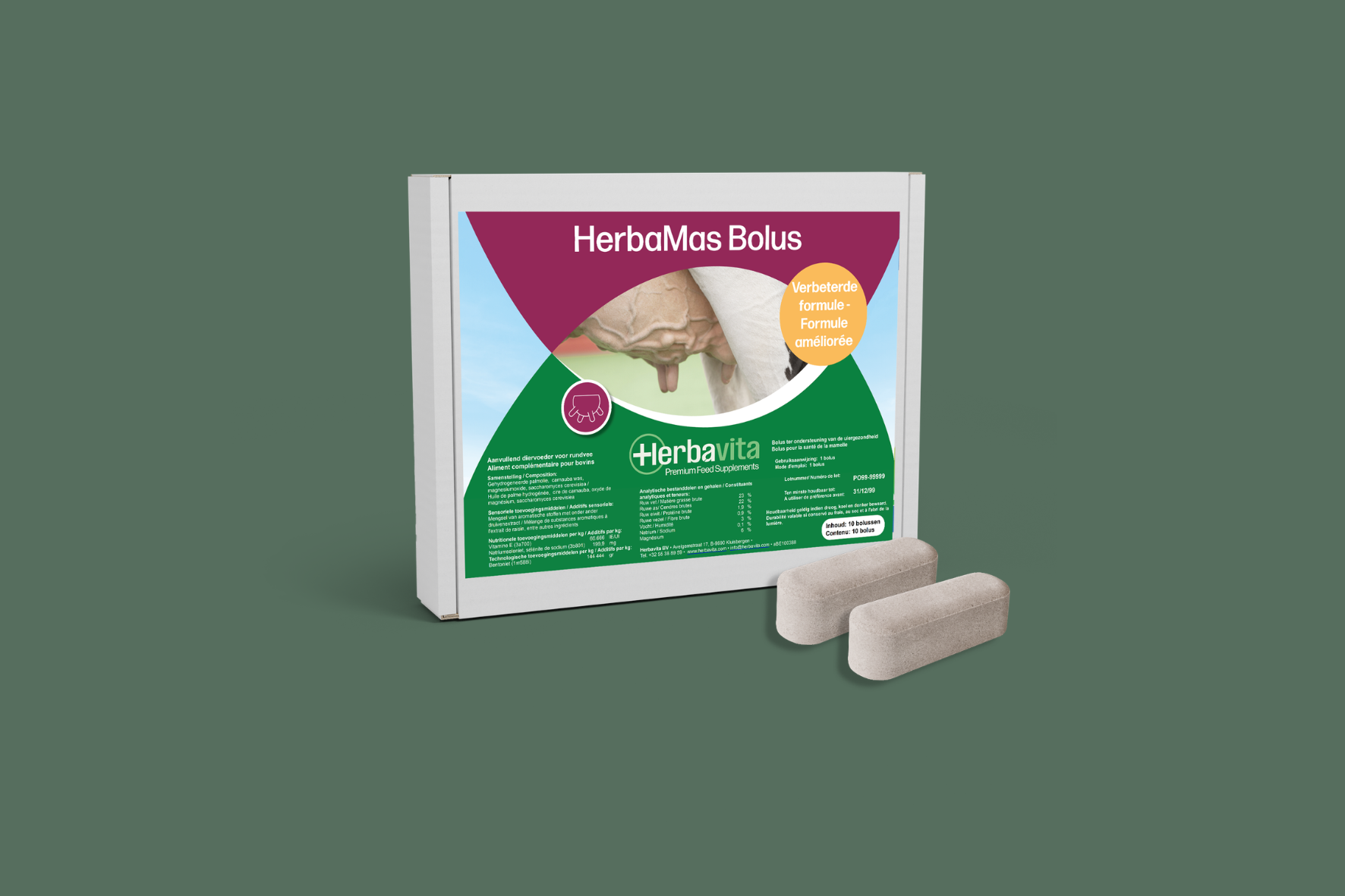 Een gezonde uier, minder antibiotica | Herbavita